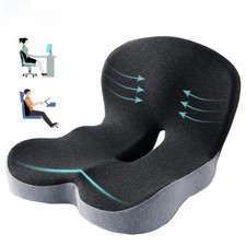 Ergonomic Backrest Seat Cushion - for Home Office Chair, Car Long Sitting Relief