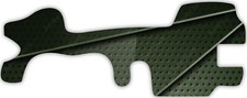 Green Faux Metal Texture Vinyl Wrap For Doc Band Helmet Baby Cranial Helmet