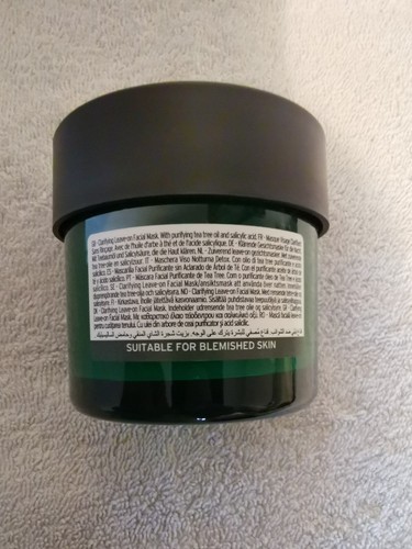 The Body Shop Tea Tree Anti-Imperfection Night Face Mask 75ml Discontinued Rare - Picture 2 of 5