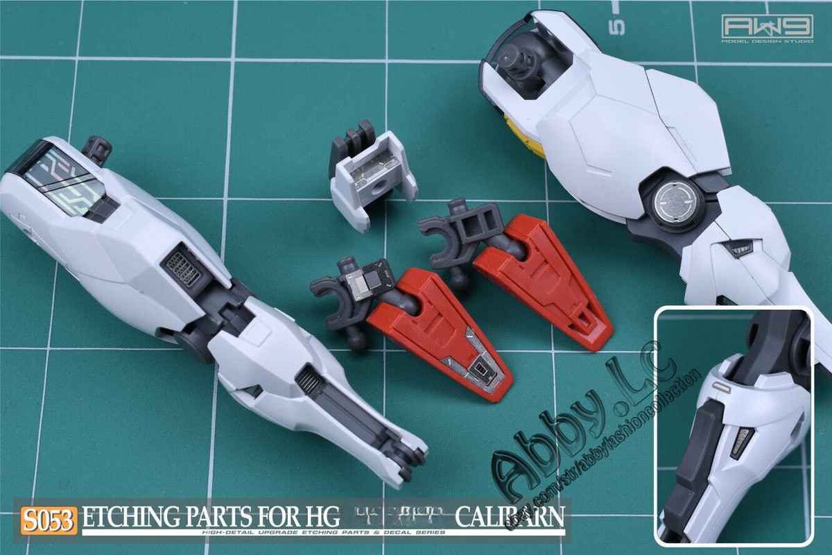 Set De Feuilles Gravées Et Décalco AW9/MADWORKS Pour HG 1/144 Shenlong Gundam