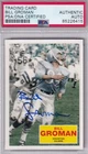 Bill Groman 2009 Topps #FB8 Flash Back PSA/DNA SIGNED AUTOGRAPHED Houston Oilers