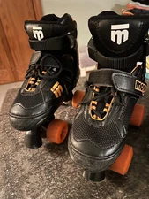 Mongoose Skates Model MG-098B-S Orange/Black Size 4