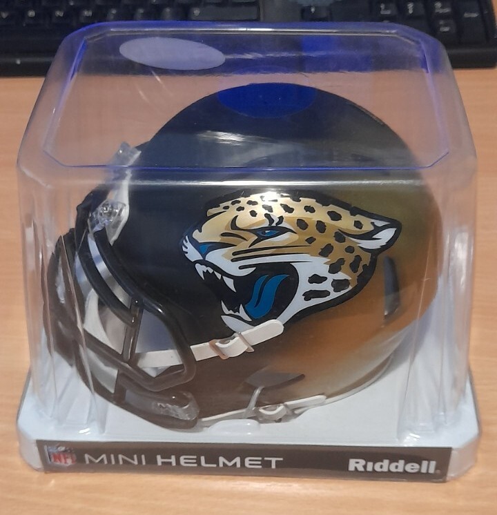 NFL Mini Helmet 2016 London Games Jacksonville Jaguars Riddell Speed