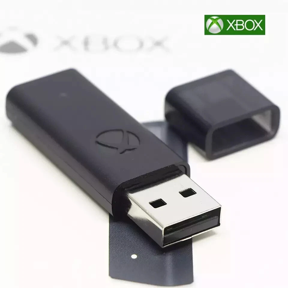 New Microsoft Xbox One S/X USB Wireless Receiver For PC Windows 10/11 Fast Ship - Image 3 of 4