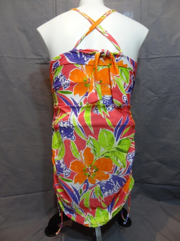 Lane Bryant copa forrada sin cables traje de baño tankini camiseta de baño talla 14 Foto 4 de 4