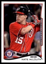 Nate McLouth 2014 Topps Update #US-91 Nationals MLB READ FREE SHIP AutographDen