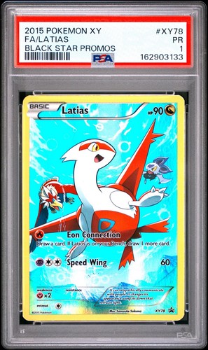 Latias graded PSA 1 for sale on eBay