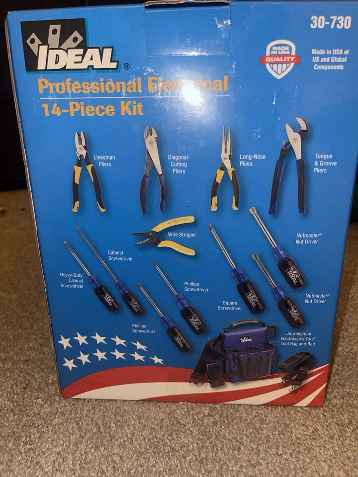 Kit eléctrico profesional ideal de 14 piezas Foto 4 de 4