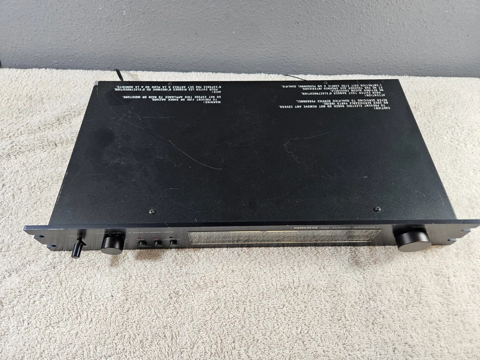 Nikko Gamma 1 Tuner- Tested. Works great. Free Shipping - image 4 of 4