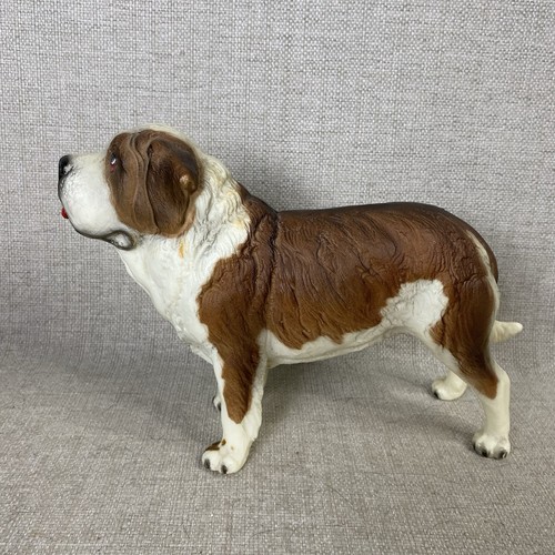 Vintage BREYER St. Bernard Dog Model 328 Figure Statue Resin