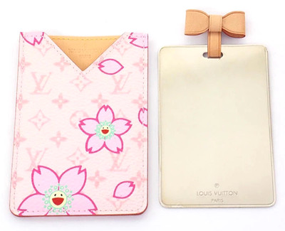 Louis Vuitton M92019 Cherry Blossom Takashi Murakami Etui Miroir