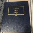 1909-1983 Lincoln Cent album 211 coins incl 1909s,09vdb,24d,26s, many later BU