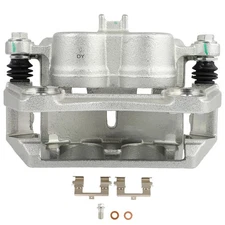 Single Front Left Brake Caliper For 2007-2013 ACURA MDX 2010-2013 ZDX w/Bracket