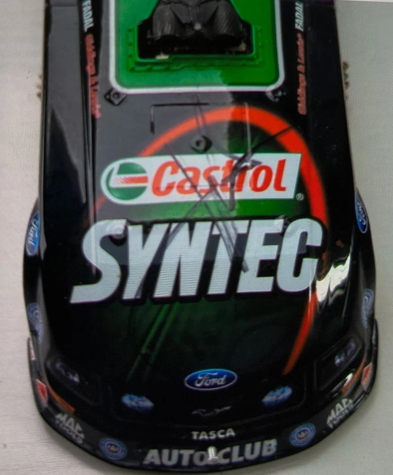 2007 John Force Castrol / Eric Medlen Tribute 1:24 NHRA F/C ação na caixa assinado - Imagem 3 de 4