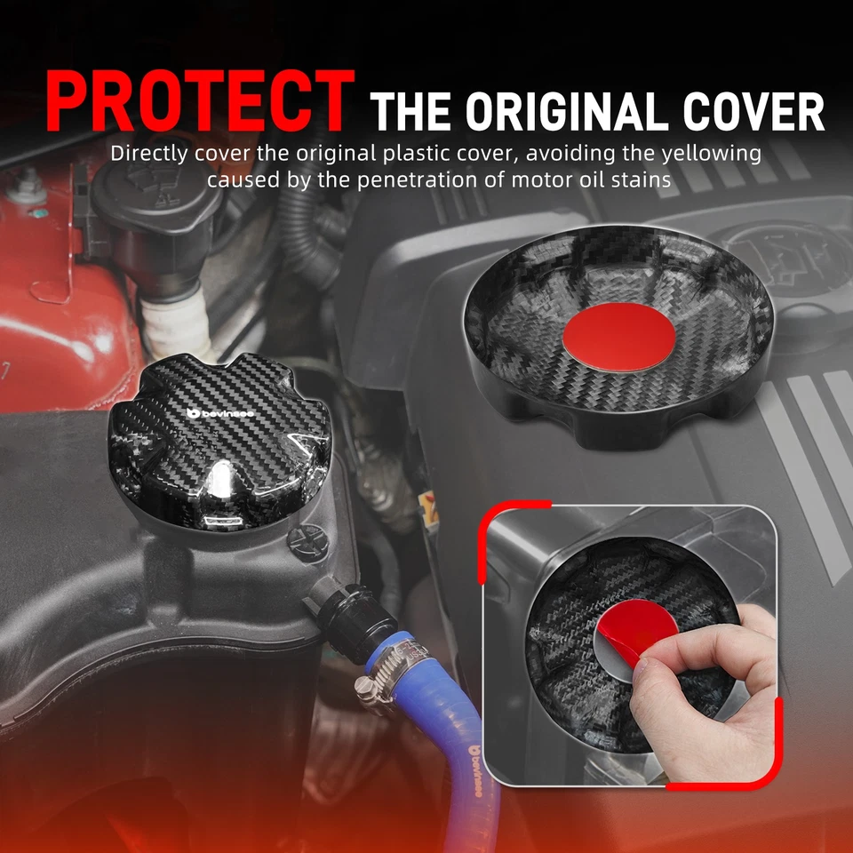 Water Coolant Cap Upgrade For BMW E8X E9X 135i 320i 328i 335i 330i 528i 535i - Image 4 of 4