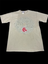MLB Boston Red Sox Genuine Merchandise Gray Green Men s T Shirt Medium Cotton