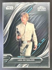 2024 Topps Non-Sport Chrome Black Star Wars Luke Skywalker 3