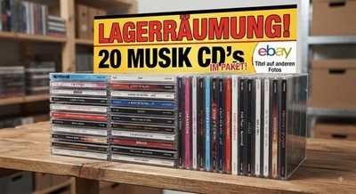 CD Paket Konvolut Lot Lagerräumung 20 Stück Zustand Gut Lot 2