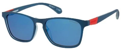 Superdry Pour des hommes thermoplastique Des lunettes de soleil - Bleu - Photo 1/3