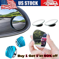 2x Blind Spot Mirror Auto 360 Wide Angle Convex Rear Side View Car Truck Suv 2x Blind Spot Mirror Auto 360 Wide Angle Convex Rear Side View Car Truck Suv