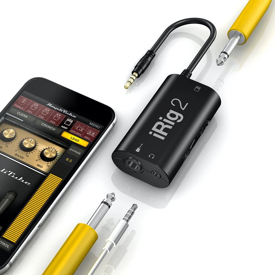 iRig 2 Portable Guitar Audio Interface for iPhone iPad | Plug & Play Adapter - Image 4 of 4