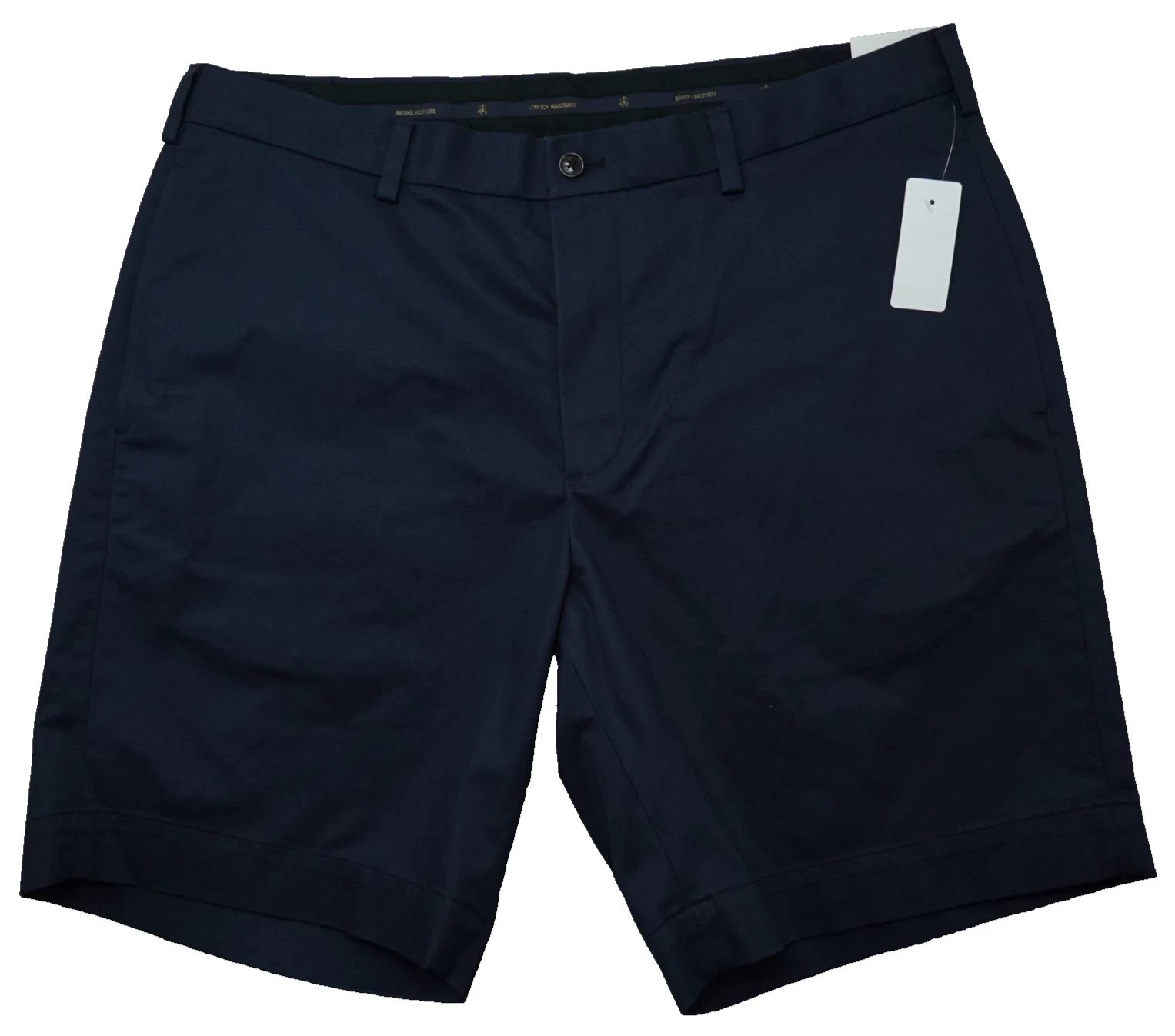 Brooks Brothers Shorts Men's 38W 9" Navy Advantage Chino Stretch Golf⛳$98