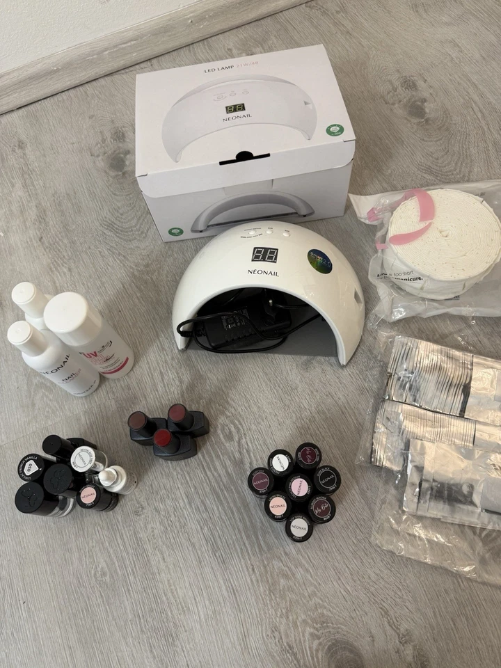 NEONAIL Starter Set mit LED Lampe und Extras