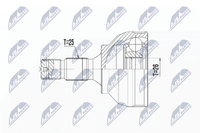 NTY Gelenksatz, Antriebswelle NPZ-CT-022 FüR CitroËN