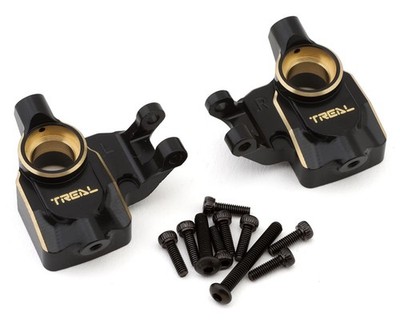 Treal Hobby Axial UTB18 Brass Front Steering Knuckles (Black) [TLHTUTB18-22]
