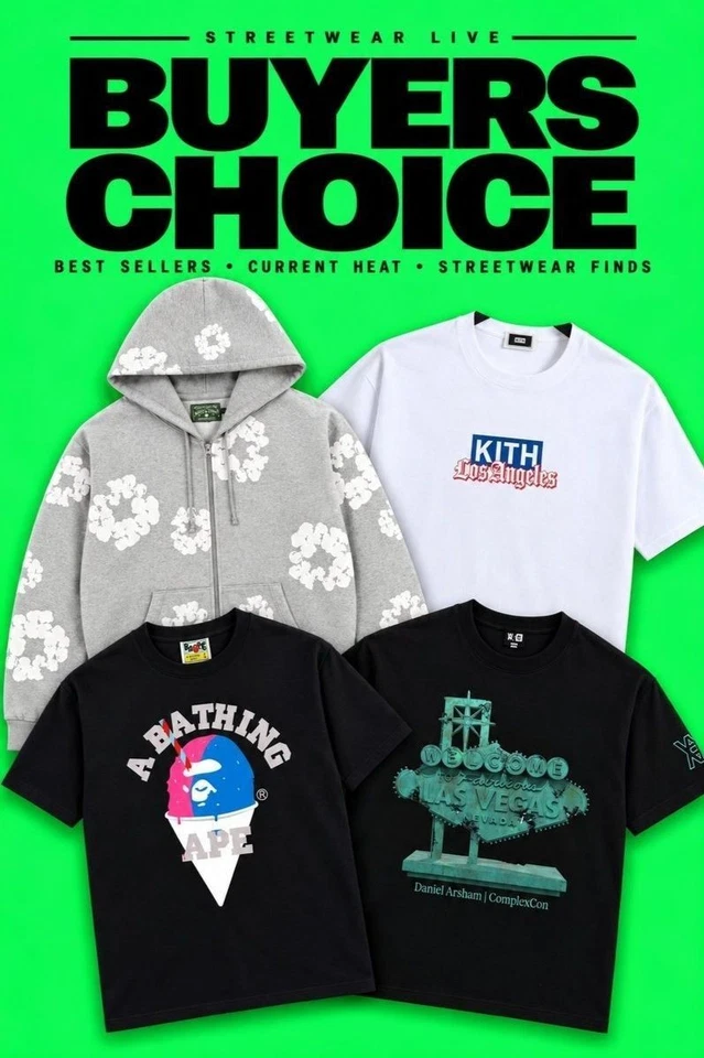 $1 Auctions 👟 | Buyers Choice | HUGE GIVEAWAYS🌵 | Kith | Bape | Godspeed