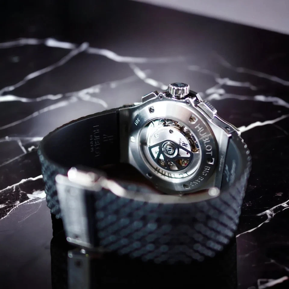 HUBLOT Big Bang 44 Carbon Fiber Dial 301.SB.131.RX MSRP $14k FULL SET!! - Image 2 of 4