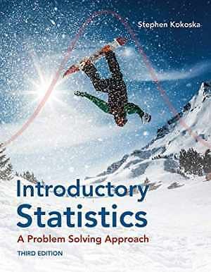 Introductory Statistics: A - Paperback, by Kokoska Stephen - Good