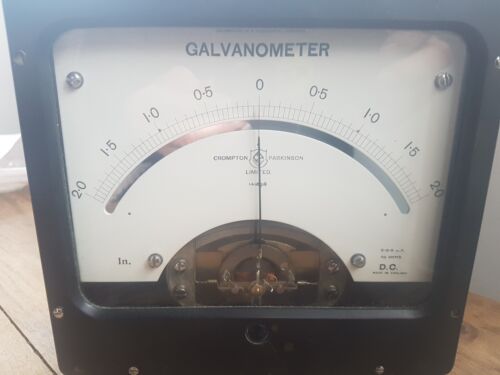 crompton parkinson Vintage  galvanometer.untested spare repair - Photo 1 sur 6