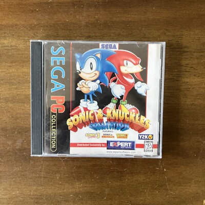 Sonic & Knuckles Collection Sega PC Game 3 in 1 Used 