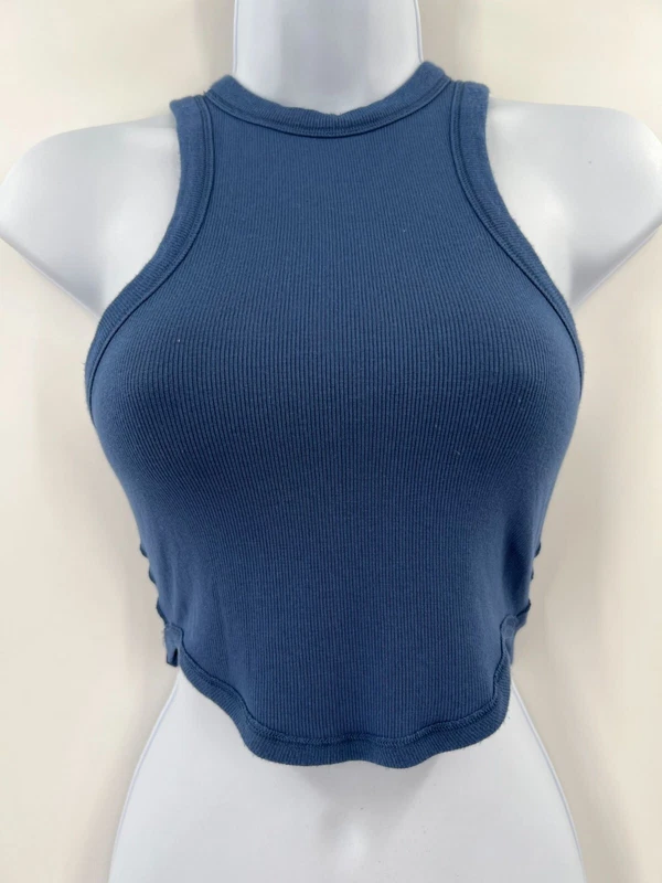 lululemon ribbed modal blend cropped tank-top