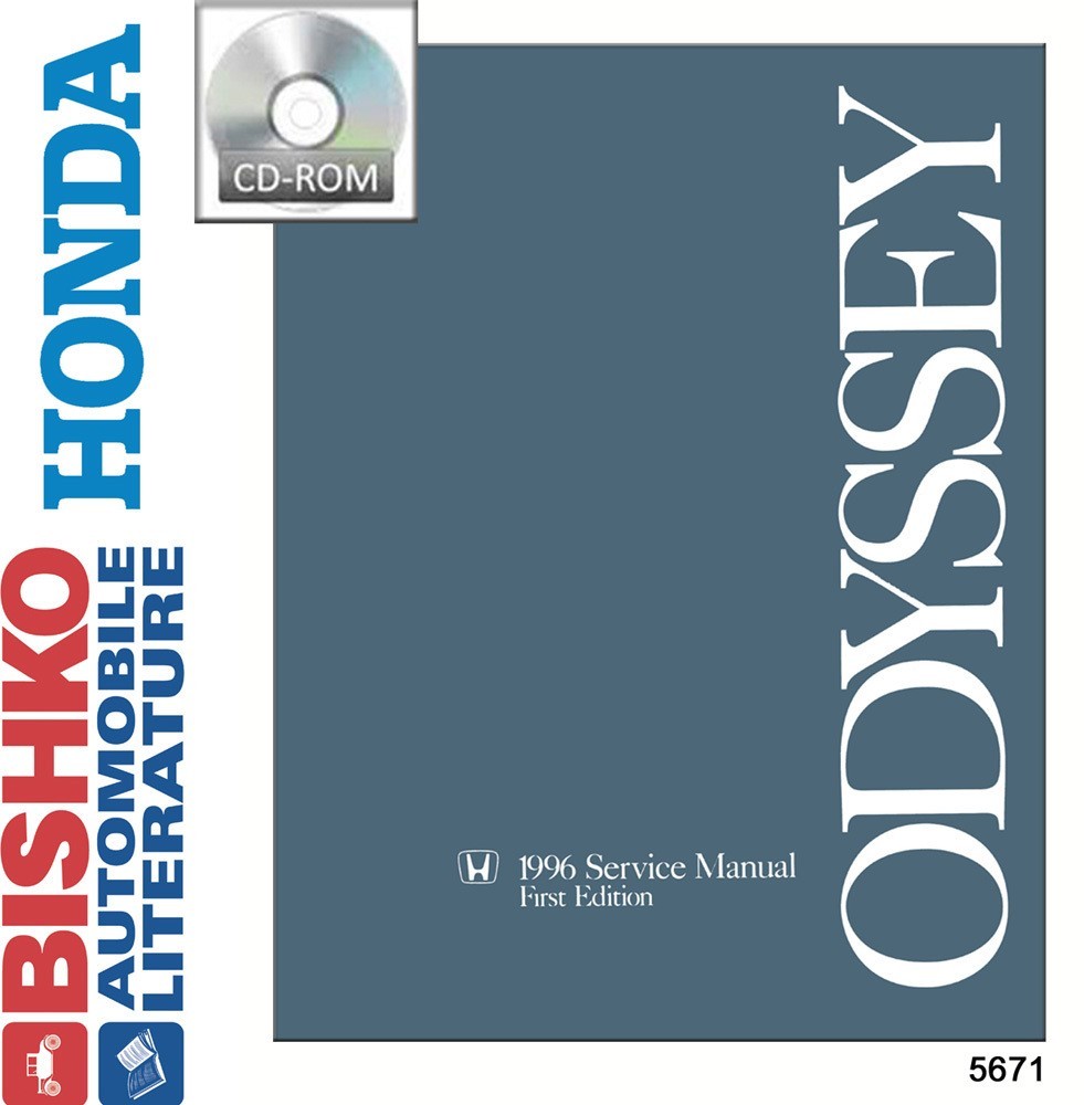 1996 Honda Odyssey Factory Shop Service Manual CD | eBay
