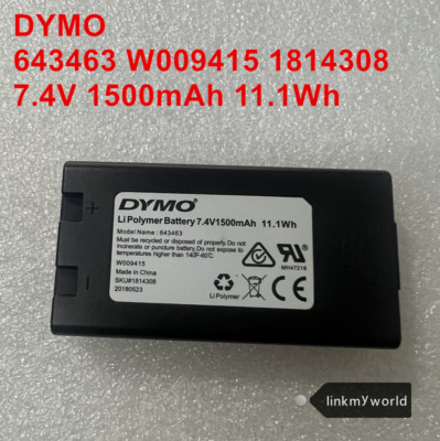 1814308 W009415 643463 NEW Battery For DYMO XTL 300,LabelManager LM-500TS,500TS