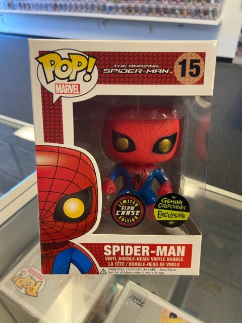 Funko POP Marvel Spider-Man Movie Bobble Head 15 Box Has Wear Rare for sale  online | eBay