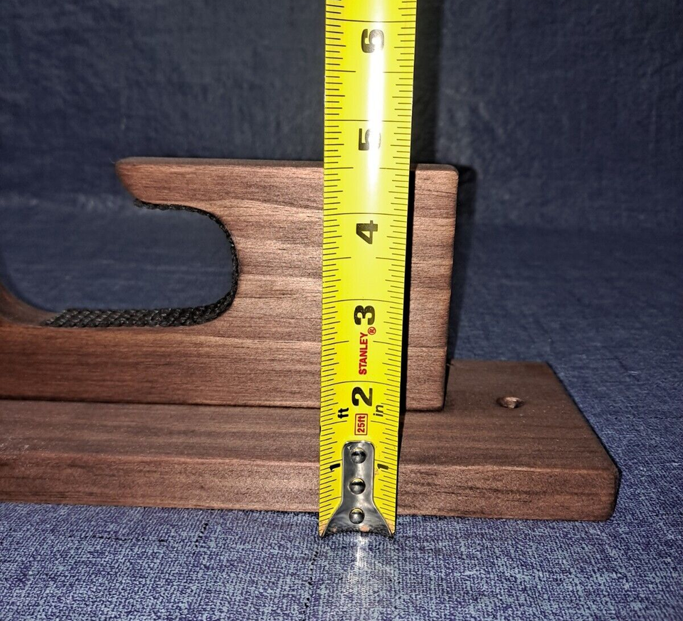 1 Gun Wall Rack Wood Shotgun/Rifle/Muzzleloader/Flintlock/Sniper/No ...