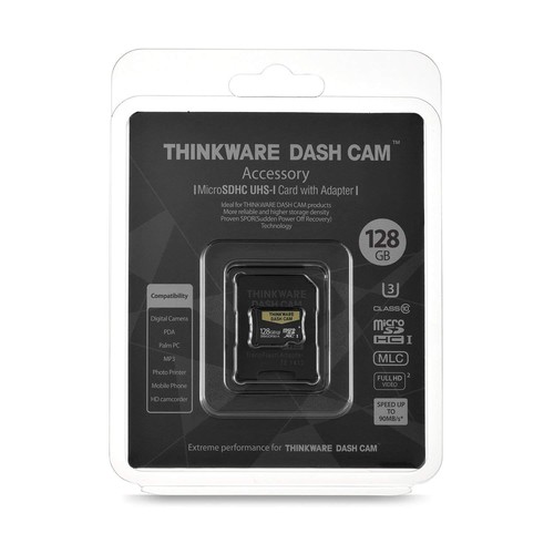 Thinkware 128GB SD Memory Card for Thinkware Dashcams (TWASMU128) eBay