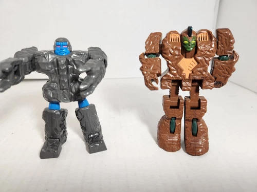 Rock Lords Magmar & Granite Action Figures Bandai Tonka Vintage 1985 Transformer