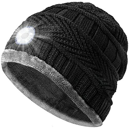 LED Beanie Hat with Light - Stocking 