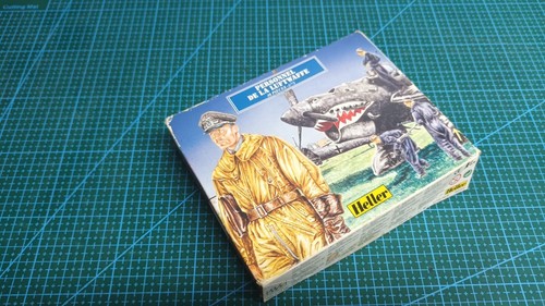 AM217 HELLER 1/72 MODEL PERSONAL FIGURE LUFTWAFFE REF 79655 VERY GOOD CONDITION - Picture 5 of 6
