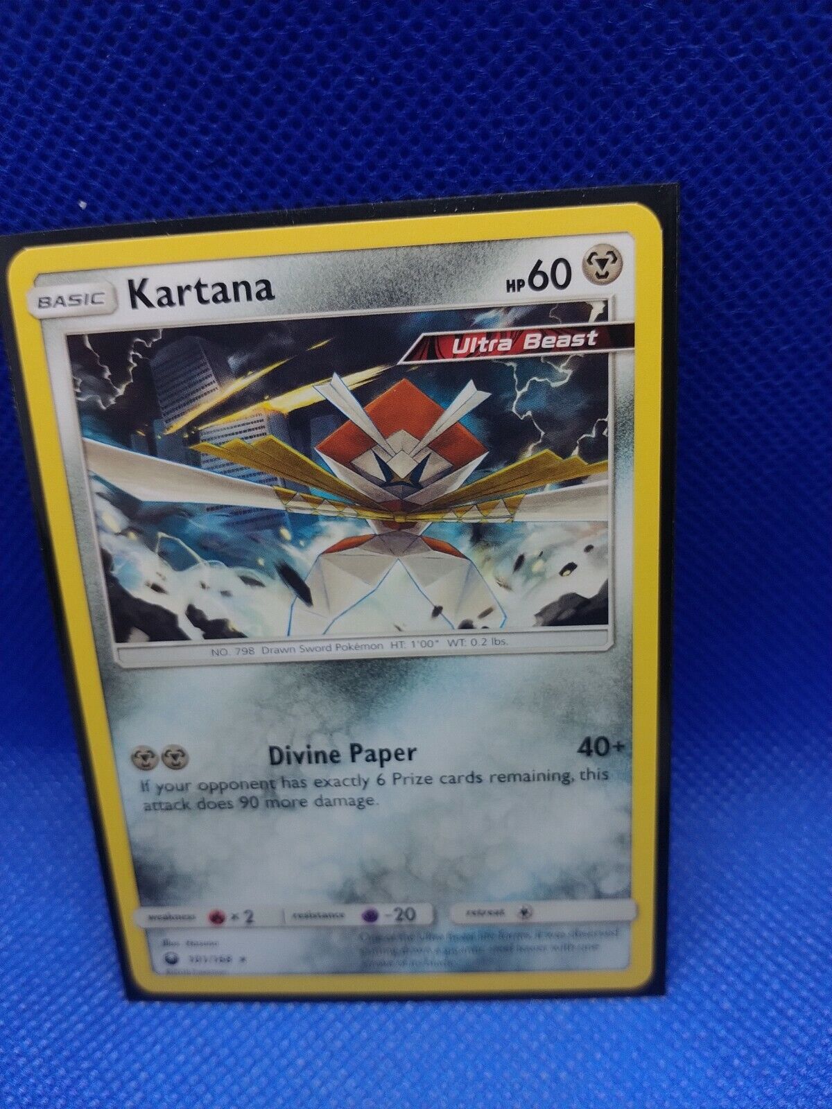  Kartana - Pokemon 2 Card Lot - Celestial Storm 101/168 &  Unbroken Bonds 19/214 - Ultra Beast : Toys & Games