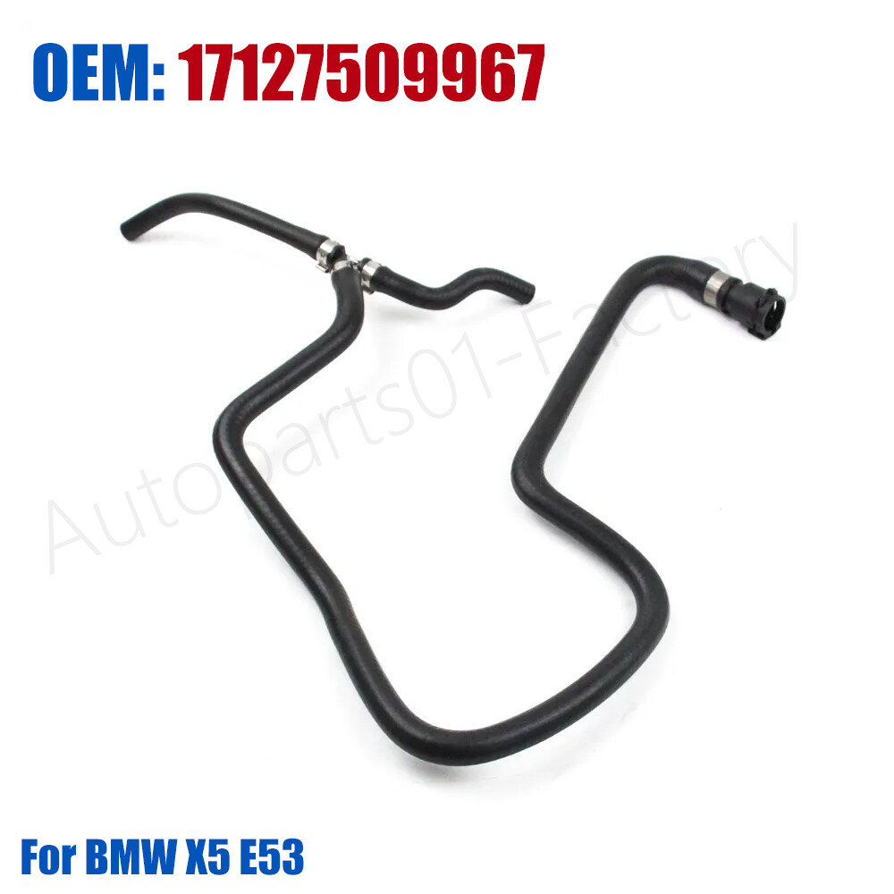 17127509967 Auxiliary Kettle Connection Coolant Water Pipe For BMW