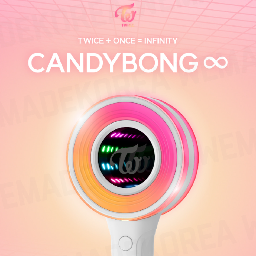 美品 TWICE CANDYBONG ∞ おまけ付き！ TWICE CANDYBONG Official Light Stick BRAND NEW | eBay