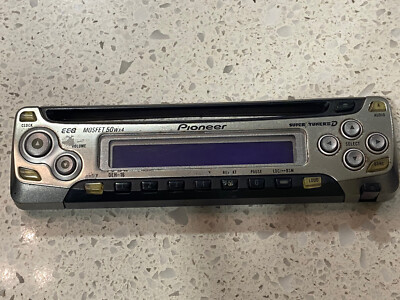 PIONEER DEH-16 CAR STEREO PIONEER DEH-16 FACEPLATE ONLY OEM 