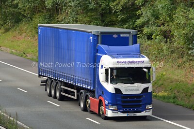 LKW Foto 12x8 - Scania R450 - David Hathaway - P222 DRH