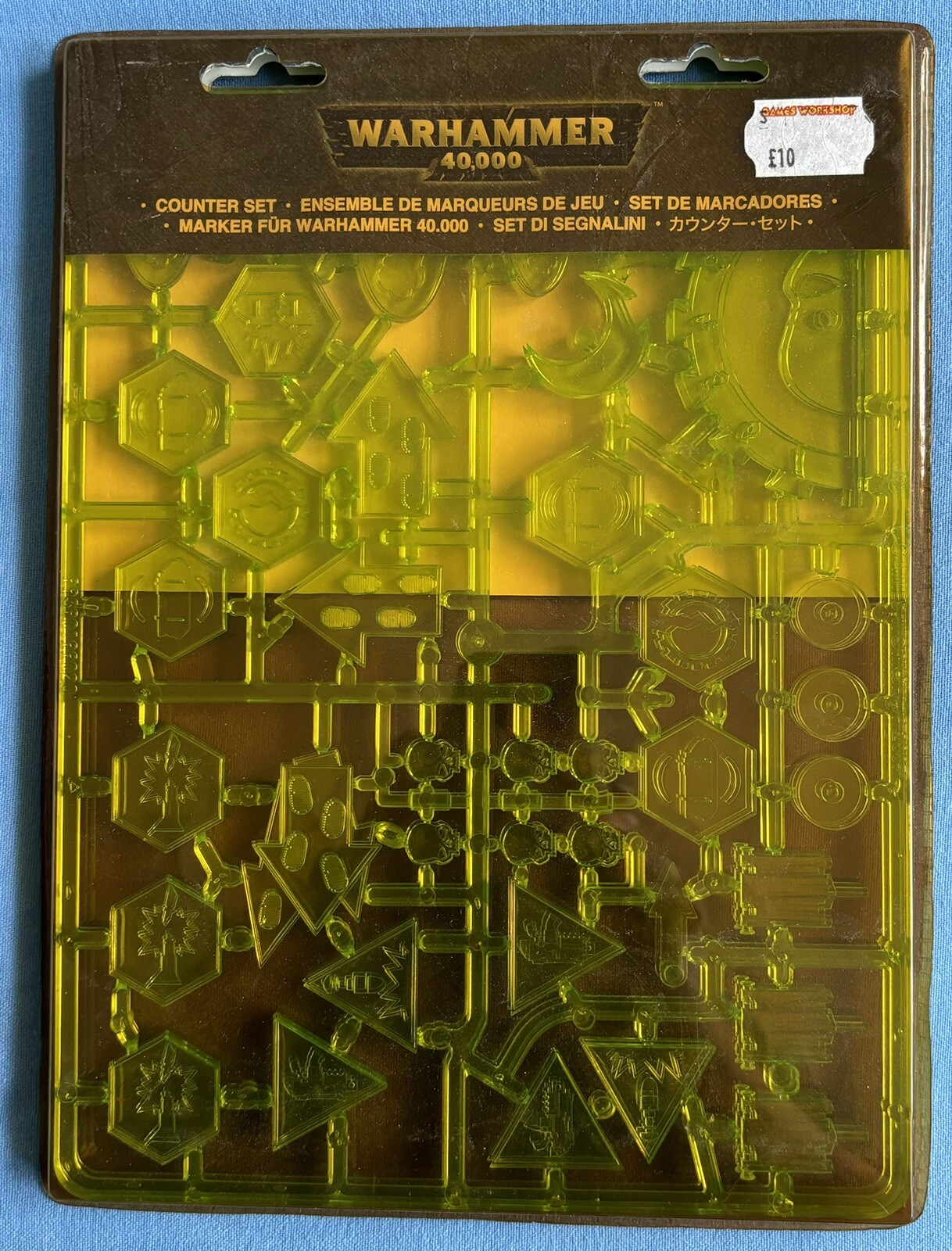 Games Workshop Warhammer 40K Counter Set Sealed 2008 40,000 Citadel Mint
