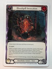 Flesh And Blood History Pack Vol.1 Bloodspill Invocation (Red) 1HP291 NM/M